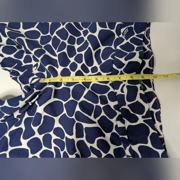 SEE DETAILS - Lilly Pulitzer Womens Size 8 Kristen Capri Cropped Navy Pants - Picture 13 of 15